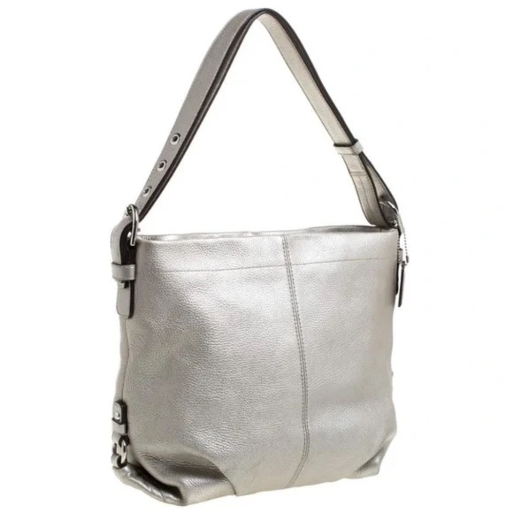 Coach Vintage Silver Shoulder Bag